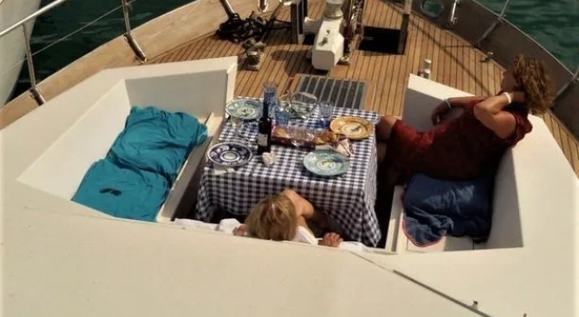 Yacht Akhir Cruise - Amazing Boat At Salerno'S Port With 3 Bedrooms An