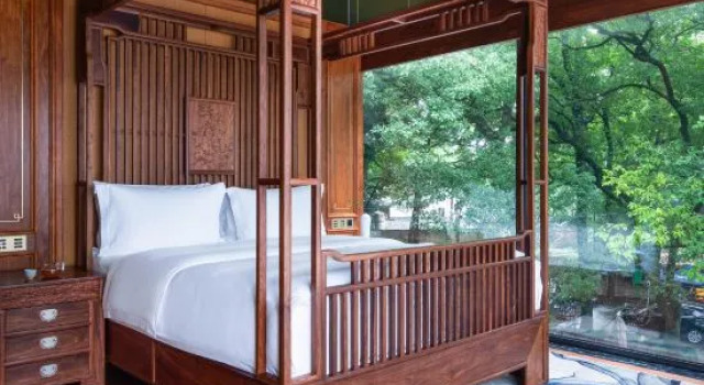 Семейный люкс Мансарда Manshexi Garden Garden Home stay (Hangzhou West Lake Jiuxi Shibajian Store)
