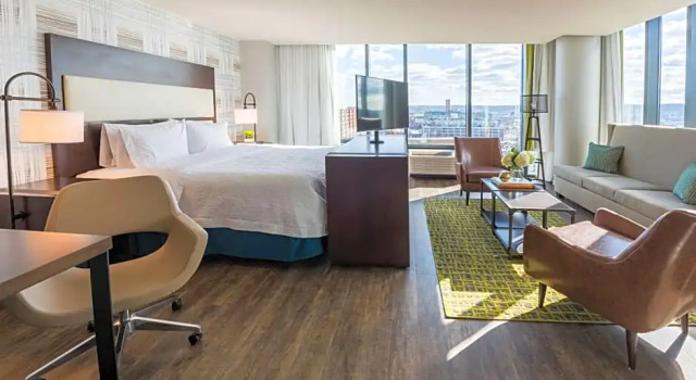 Двухместная студия Hampton Inn & Suites Washington, D.C. - Navy Yard