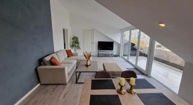 Апартаменты Lovely 2-bedroom loft with panoramic view.