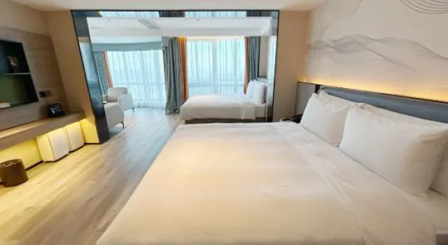 Семейный люкс с видом на море Ibis Styles Hotel (Nan'ao Ocean View)