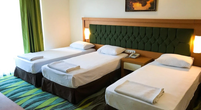 Standardowy trzyosobowy pokój i balkonem Forest Park Hotel