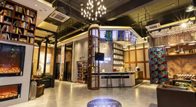 James Joyce Coffetel ，the innovation center of HuaNanChuangGu ，in Zhang Cha of Foshan city, Rezervasyon Otel Guangdong otoparklı oteller, Otopark