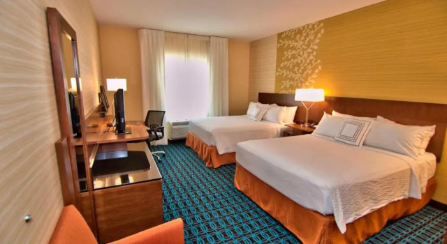 Четырёхместный номер Standard Fairfield Inn & Suites Towanda Wysox