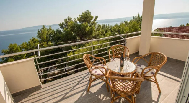 Апартаменты с видом на море Villa Noa Mimice