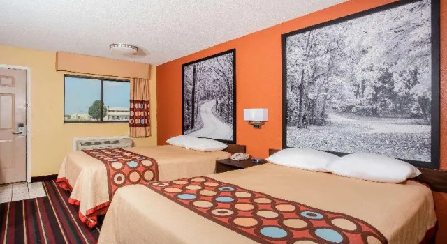 Номер Standard Super 8 by Wyndham Crawfordsville