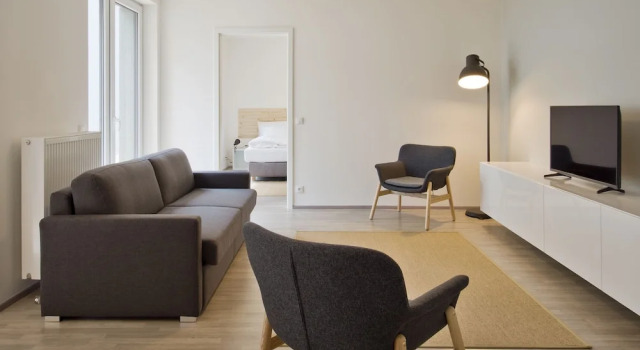 Апартаменты c 1 комнатой с балконом Lakepark Residence