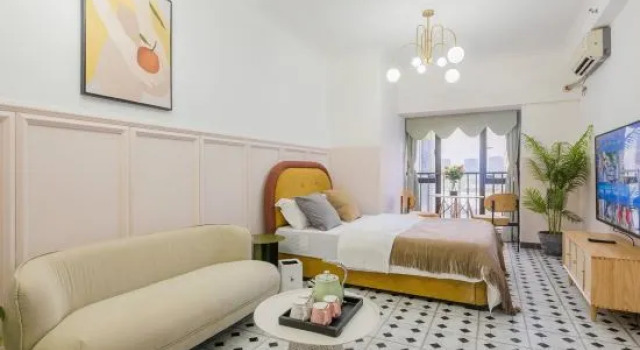 Люкс Deluxe Benshujia Apartment Pazhou Branch