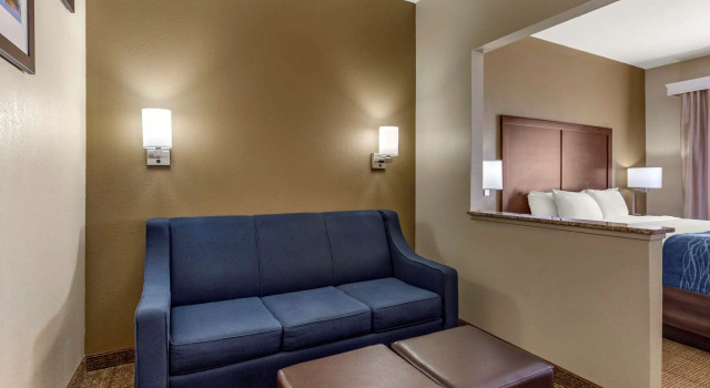 Двухместный люкс Comfort Inn & Suites Alameda at Albuquerque Balloon Fiesta Park