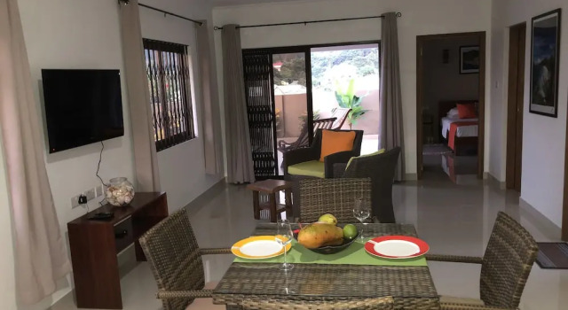 Whispering Palms, Book Apartment Hotels in Mahe with Parking, Parking