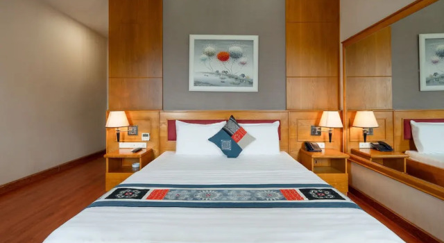 Двухместный номер Deluxe Anh Dao Hotel