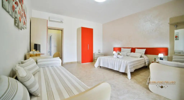 Четырёхместный номер Standard с видом на сад B&B La Casa di Attilio