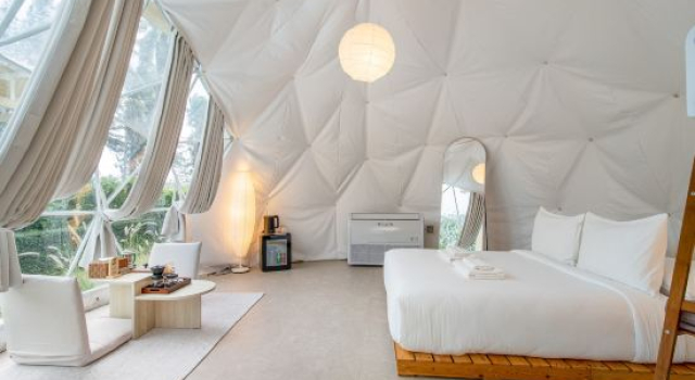 Номер Standard с видом на сад Grood Glamping