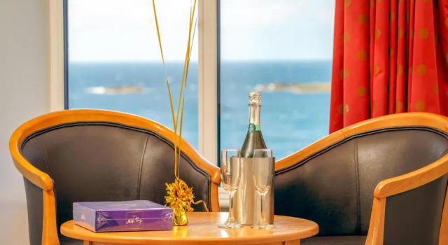 Двухместный номер Standard с видом на море Portrush Atlantic Hotel