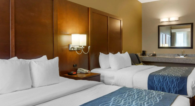 Четырёхместный номер Standard Comfort Inn & Suites Amarillo East
