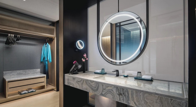 Четырёхместный номер Premium с видом на озеро Hotel Indigo Suzhou Jinji Lake by IHG
