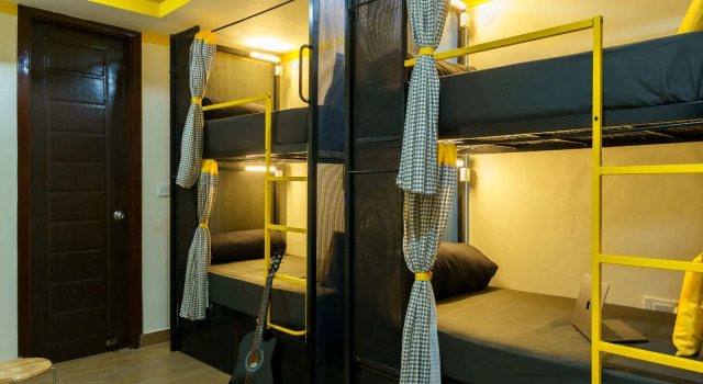 Кровать в общем номере (женский номер) The Hosteller Dehradun