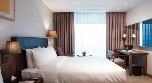Двухместный номер Deluxe с видом на город Grabel Hotel Jeju