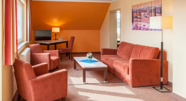 Семейный номер Standard с балконом Hotel Kammweg