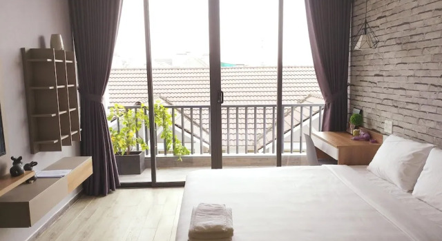 Студия с балконом Karta Riverview Apartment