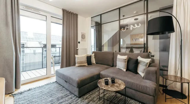 Апартаменты Deluxe рядом с пляжем Apartments & SPA Posesja Plażowa Grzybowo by POSESJA APARTAMENTY 4b I
