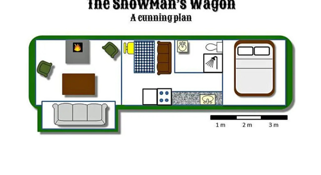 Номер Standard Showmans Wagon at Coed Cae