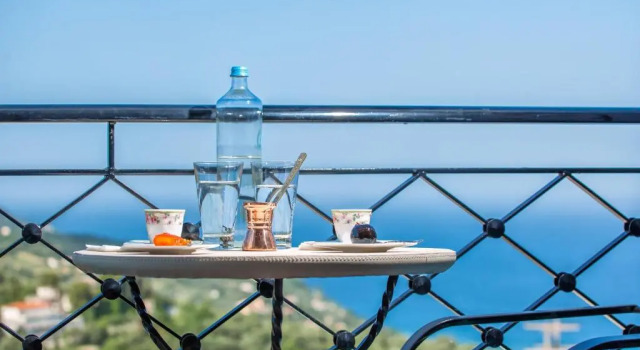 Люкс Executive с видом на море Archontiko Kymis Boutique Hotel
