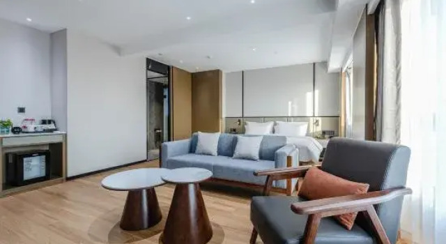 Люкс Executive с видом на город Rezen Hotel Zibo Shandong University of Technology