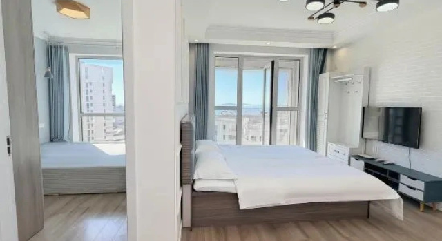 Люкс Haizhirui Boutique Sea View Apartment