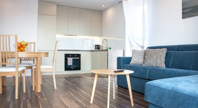 Deluxe Apartment 2 Schlafzimmer mit Balkon Baltic Apartments