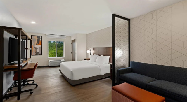 Двухместный номер Standard Everhome Suites Clarksville Ft Campbell Area by Choice Hotels