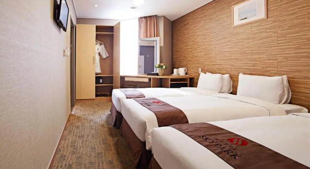 Трёхместный номер Standard окно не гарантировано Hotel Skypark Myeongdong 2