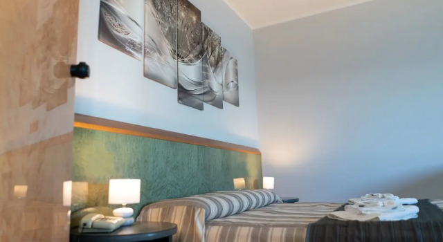 Standard- Enkelt værelse med altan Hotel Melissa