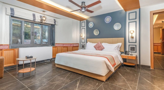 Двухместный номер Deluxe с видом на горы The Vale Lodge