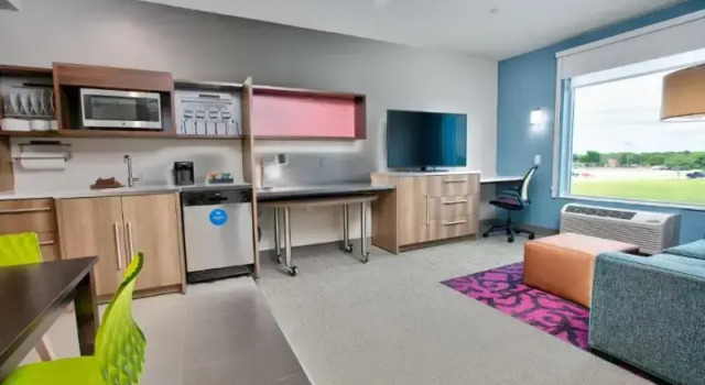Люкс с красивым видом из окна Home2 Suites By Hilton Wichita Falls, Tx