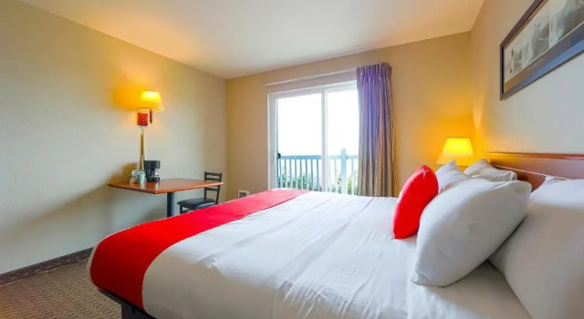 Номер Standard с балконом и с видом на океан Siletz Bay Beachfront Hotel by OYO Lincoln City