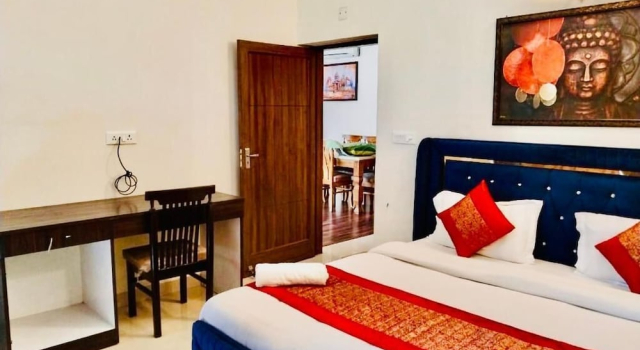 Fortune Home Service Apartment 2Bhk,E28 Saket 2A, Забронировать Апартаменты/квартира Отели Нью-Дели с парковкой, Парковка