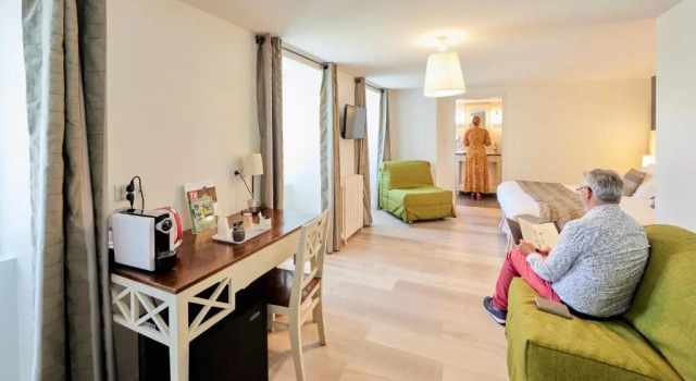 Номер Superior Logis Hotel, restaurant et spa Le Relais De Broceliande