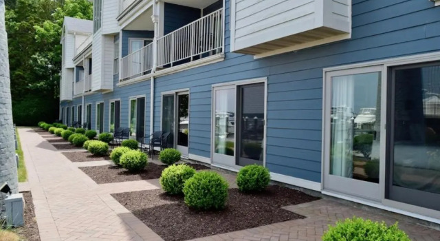Двухместный люкс с видом на воду St Michaels Harbour Inn, Marina and Spa