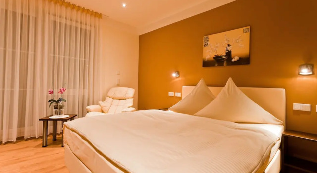 Двухместный номер Deluxe с балконом Engelhard Das Landhotel Garni