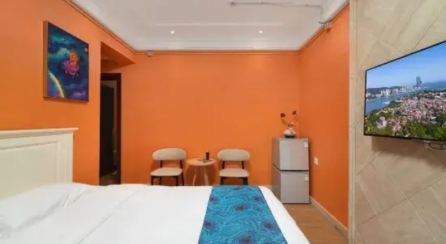 Люкс Deluxe Xiamen Kulangsu Tiamo Linhai Suite Homestay (Sanqiutian Pier)