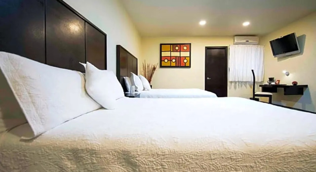 Standard quadruple chambre Wyndham Garden Aguascalientes Hotel & Casino