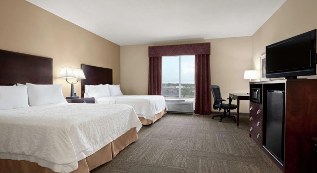 Четырёхместный номер Standard Hampton Inn & Suites Brunswick