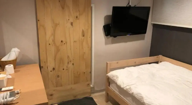 Standard single cameră Hostel Korea 5