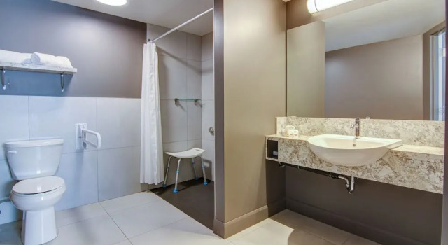 Двухместный номер Standard Цокольный этаж Hôtel-Motel Normandin Alma - Lac St-Jean