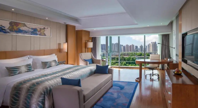 Двухместный номер Deluxe Sentosa Hotel Apartment Taoyuan Branch
