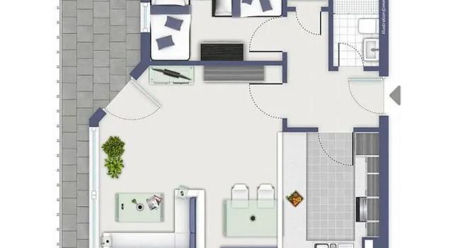 Strandhotel Wohnung 61