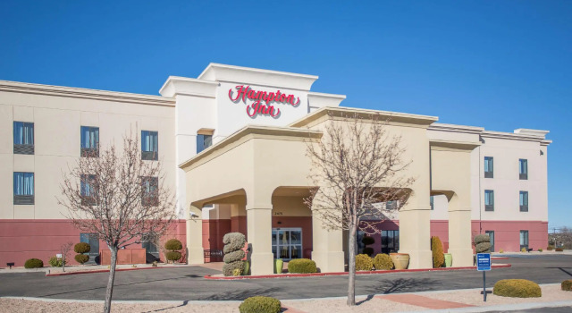 Кровать в общем номере Hampton Inn Santa Rosa