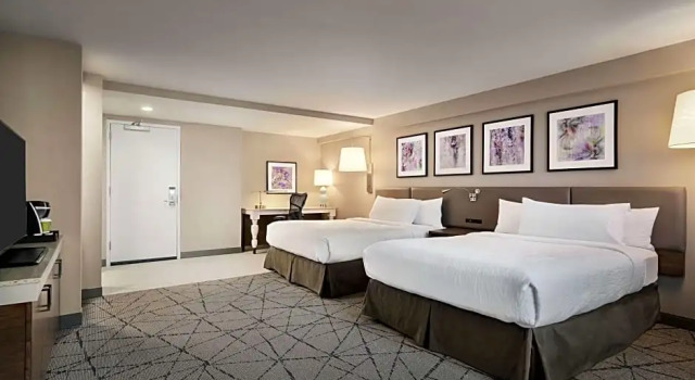 Двухместный люкс с джакузи c 1 комнатой Hilton Garden Inn Springfield