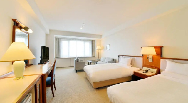 Трёхместный номер Standard Hakodate Kokusai Hotel